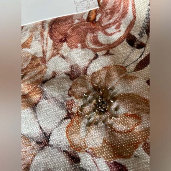 MIREILLE DESIGNS NWT Set Of 4 Fabric Fall Autumn Thanksgiving Pumpkin Placemats - Picture 3 of 9